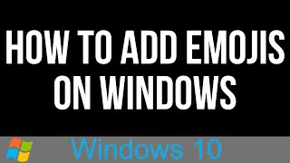 How to add emojis on Windows by Willis Maximus | WHM Gaming 9 views 2 months ago 30 seconds