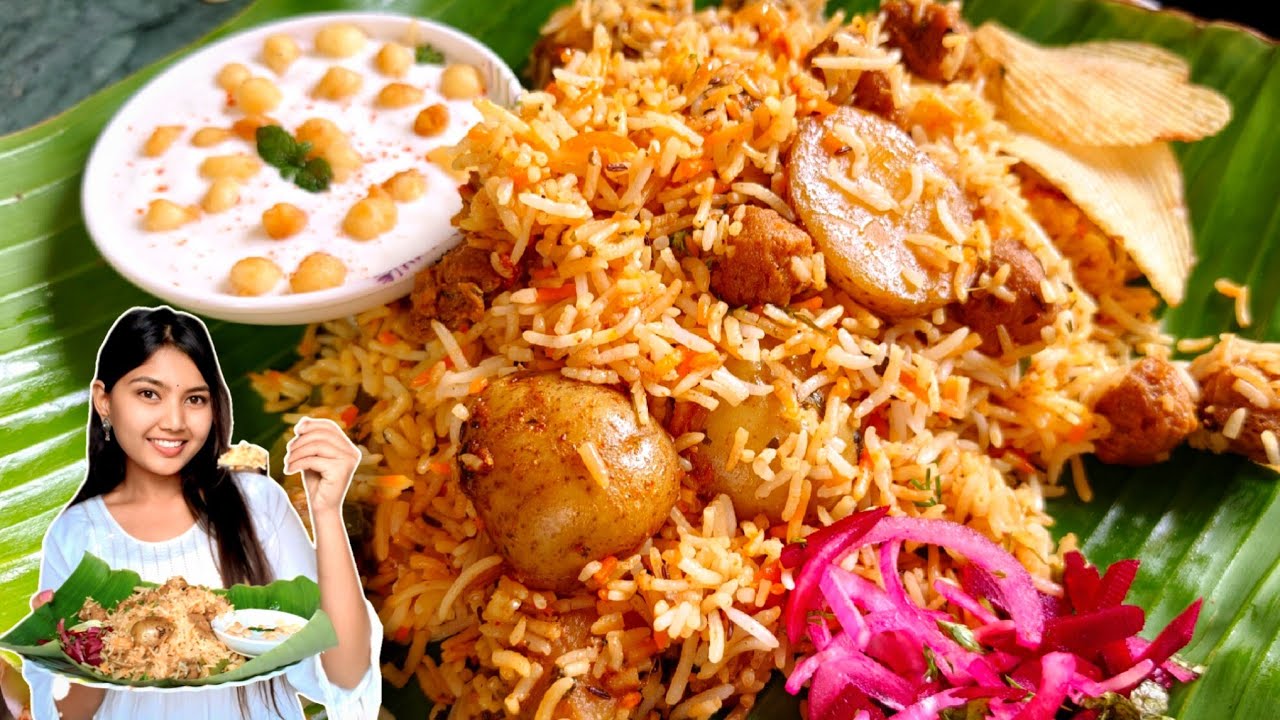 सोयाबीन दम बिर्याणी रेसिपी | make soyabean dum biryani recipe | Easy Recipe 