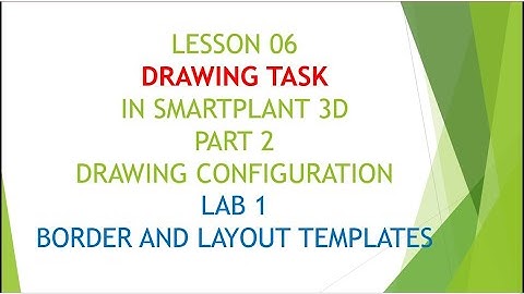 [SP3D]/LESSON 06/PART 02/DRAWING TASK