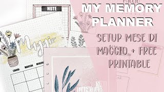 My Memory Planner 2021 - Setup Maggio