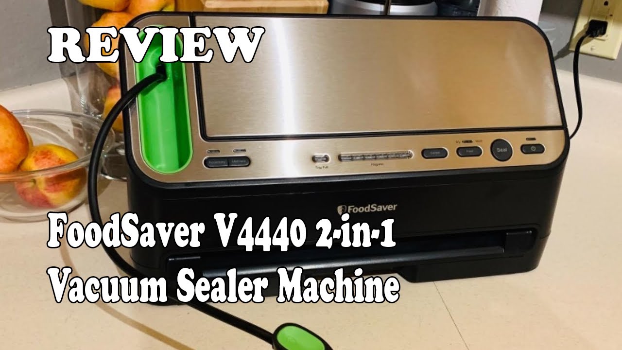 FoodSaver Vacuum Sealer Machine with Automatic Bag Detection