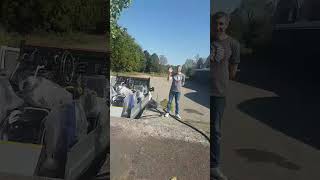 Eri, Simone E Gabriele Ets- Donazione Carrozzine A Disabili In Ucraina