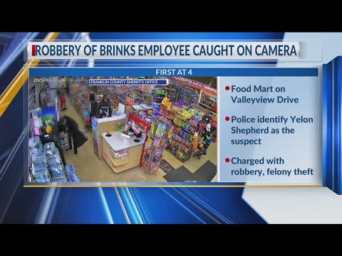 WATCH: Suspect grabs