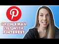 COOL Pinterest Trick to GROW Your Email List