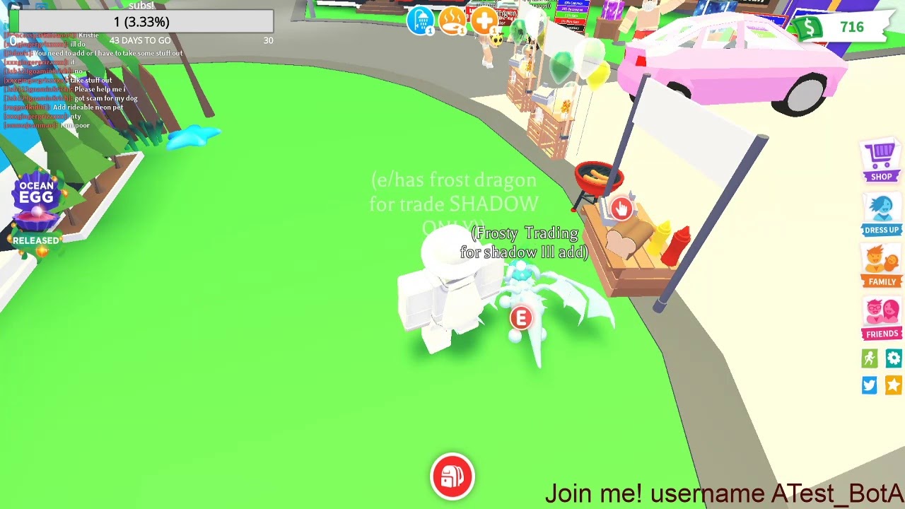 Adopt me live stream! YouTube