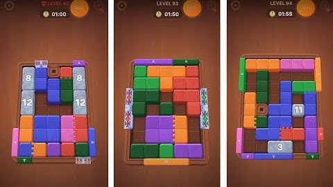 Wood Away Block Jam - Level 92 - Level 93 - Level 94