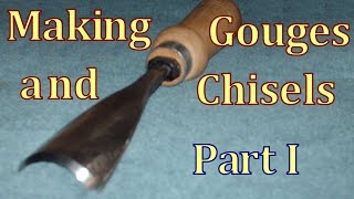 This is how I make my own wood gouges and chisels. I