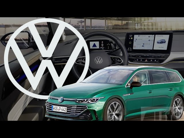 2024 VW PASSAT B9 interior imagined on first renders! - YouTube
