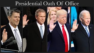 Presidential Oath Of Office & Hail To The Chief | From Reagan (1981) To Biden (2021)