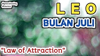 Leo Juli Law Of Attraction