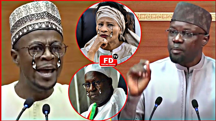 Urgent - Sonko répond fermement Abdou Mbow et Cie et menace avec une fermeté indescriptible
