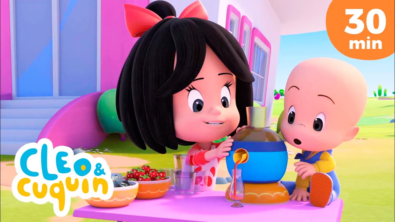 Kleo i Kukin 🍍 Poproszę sok! 🥤 Najlepsze kreskówki dla dzieci 🎬 Cleo & Cuquin
