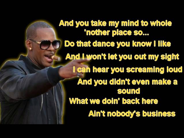 Tonton R. Kelly - Throw this money on you (Lyrics) di YouTube