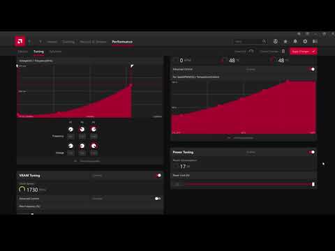 RX 5500 XT 8GB Overclocking AMD Software