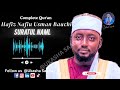 Suratul Naml Hafiz Nafiu Usman Bauchi Suratul Naml Hafiz Nafiu Usman Bauchi