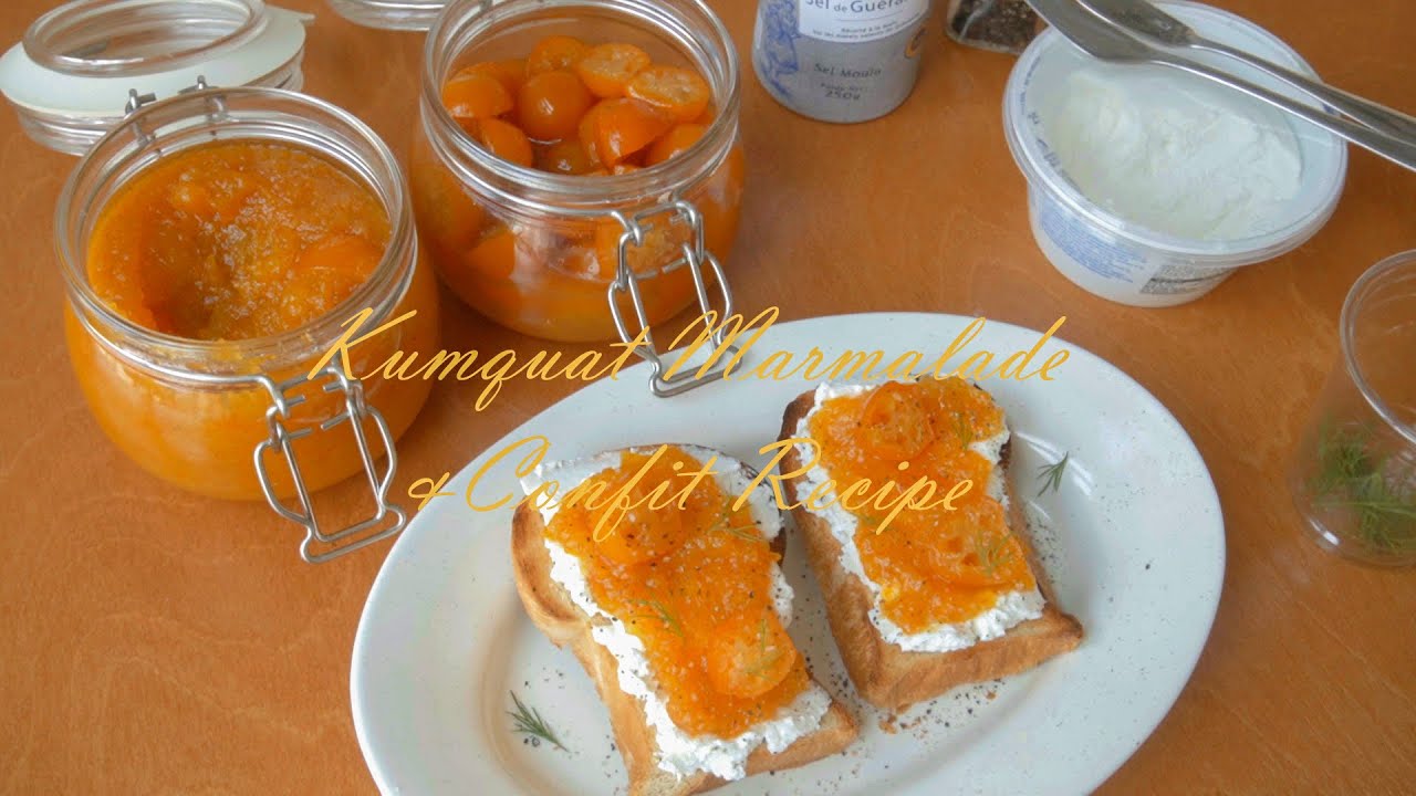 금귤 마멀레이드 만들기 금귤 콩피 레시피 금귤 콩포트 금귤절임 만드는 법 Kumquat compote Recipe 금귤 디저트