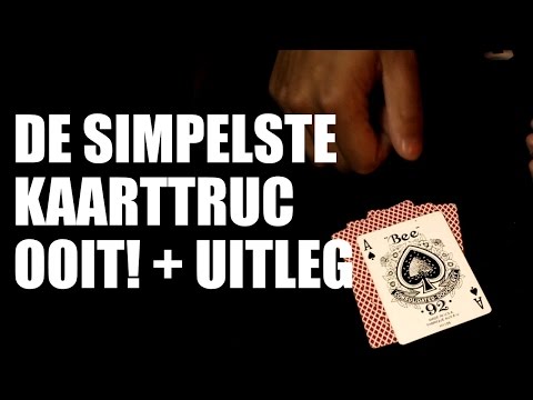 DE SIMPELSTE KAARTTRUC OOIT + UITLEG!!!