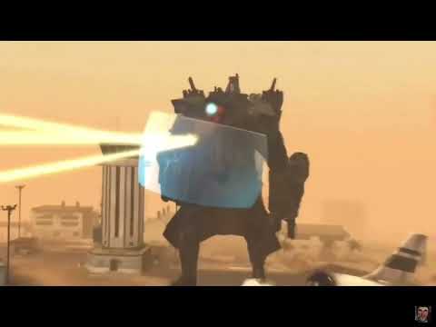 Titan cameraman and titan tv man vs titan speakerman @dafuqboom #skibidi toilet #funny #trending