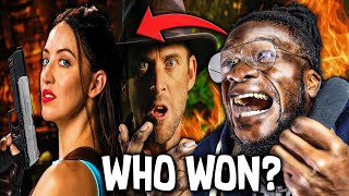 Hardest Erb To Call Ever  Lara Croft Vs Indiana Jones Epic Rap Battles Of History reaction