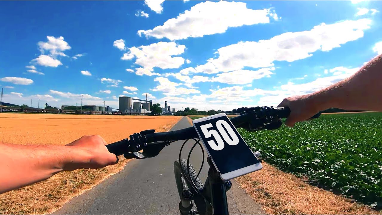 Radtour von Kassel nach Borken / Singliser See || 50 km UNCUT