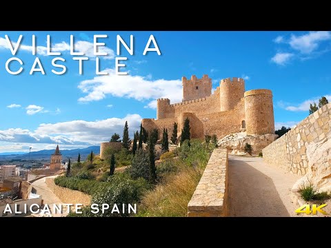 Tiny Tour | Villena Spain | Visit the Atalaya Castle from 12th century |2020 Feb