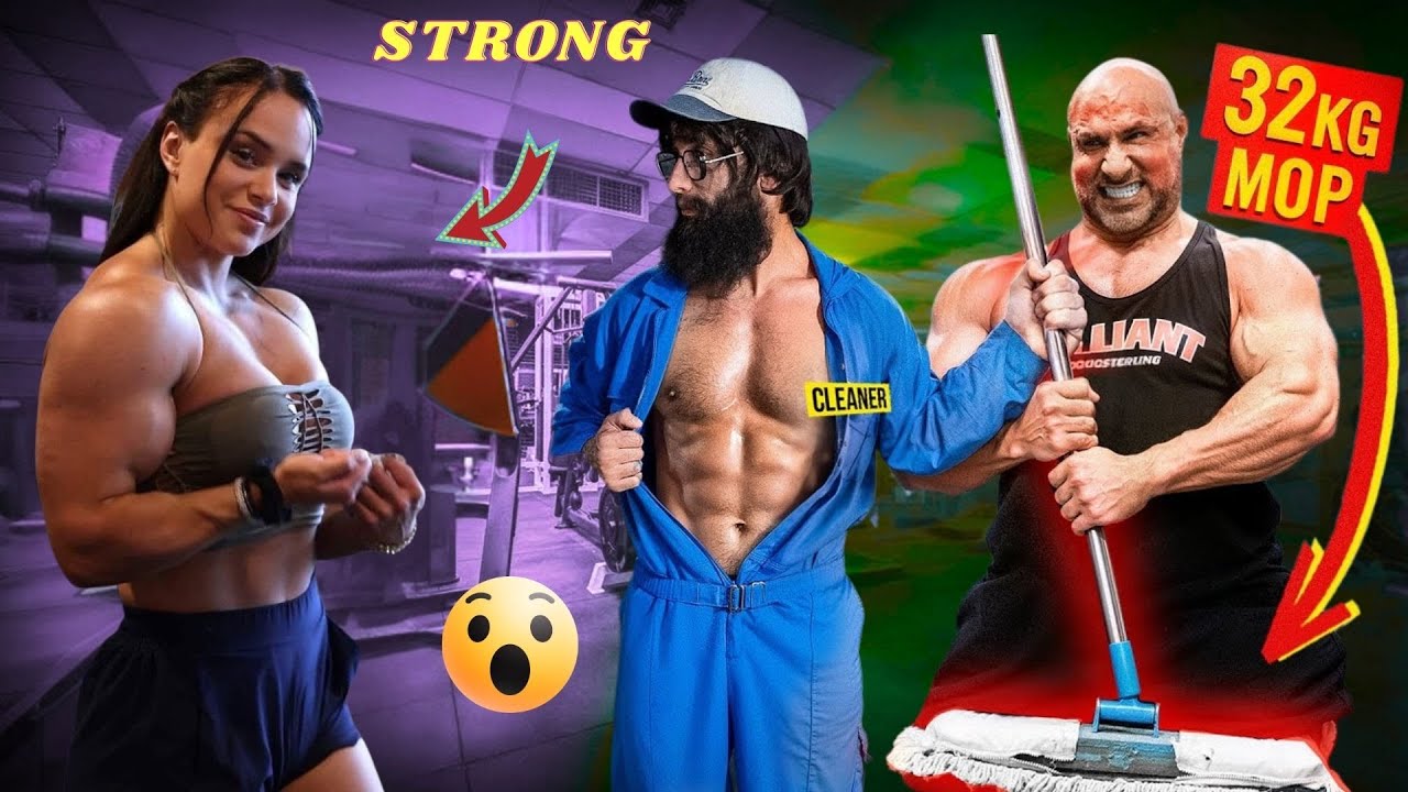 BODYBUILDERS Can't Believe What the CLEANER Does Next 💪🧹😳 | Anatoly Gym ...