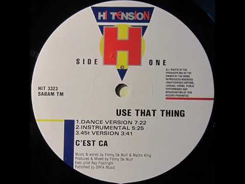 C'est Ca — C'est Ca   Use That Thing Instrumental