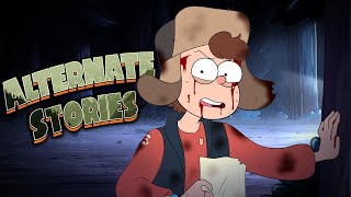 Future Dipper \& Mabel's Death! Gravity Falls Alternate Opening \& Lost Episodes