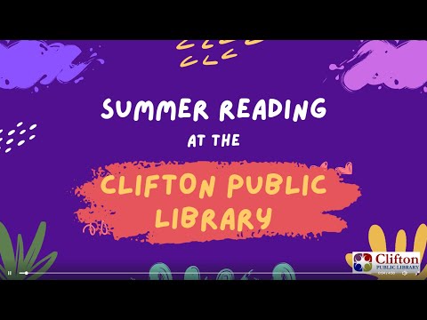 Clifton Public Library - Summer Reading Program 2022