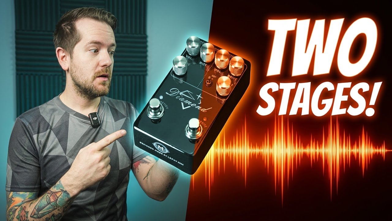 Two Gain Stages in One Pedal | Leeky Diamond Distortion+ | Ásgeir