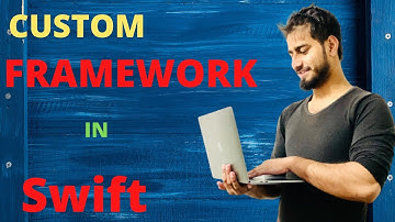 How to create a custom framework in ios
