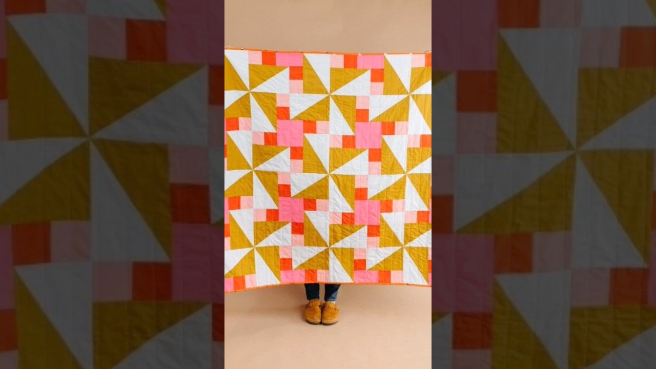 NEW SOLID FABRIC QUILT DESIGN!!