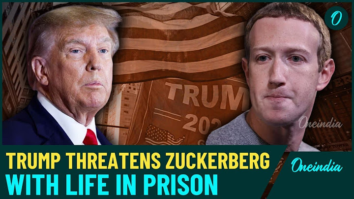 Trump Threatens Zuckerberg with Life Sentence: ‘Don’t Interfere in Election or Face Prison’