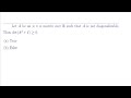 Determinant of a matrix | Linear Algebra | Practice question for csir net, iit jam and many more