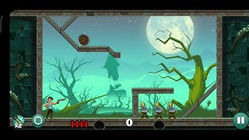 Stupid Zombies Chapter 1 Stage 1 Level 7 with 3 Stars