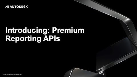 Introducing: Premium Reporting APIs