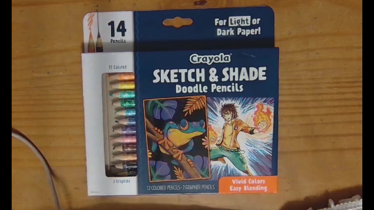 Crayola Sketch & Shade Doodle Pencils (cyo-682116)