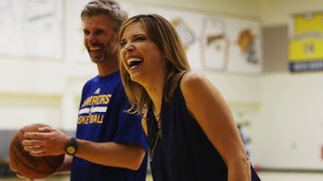 Stephen Curry vs. Steve Kerr | Free Throw Contest