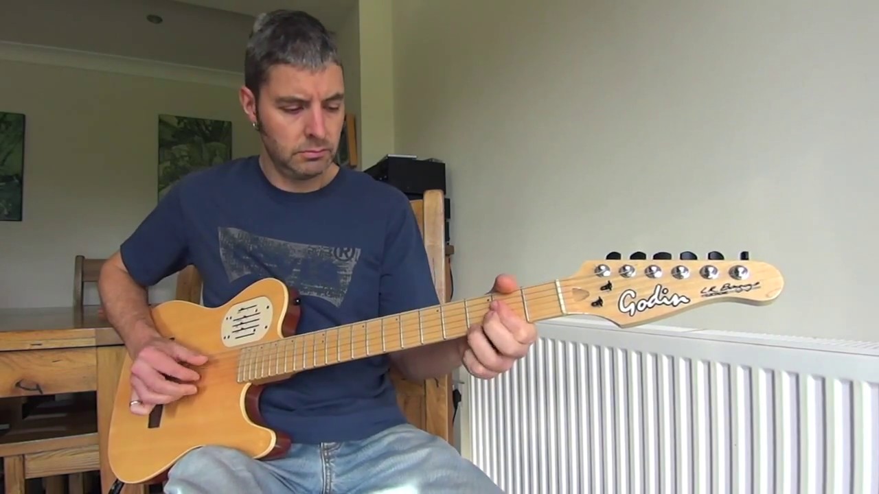 NEW Demo Video - GODIN Acousticaster Guitar (LR Baggs) at DEBEN