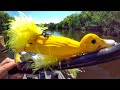 Fishing A Duck Lure For MONSTER Pike!