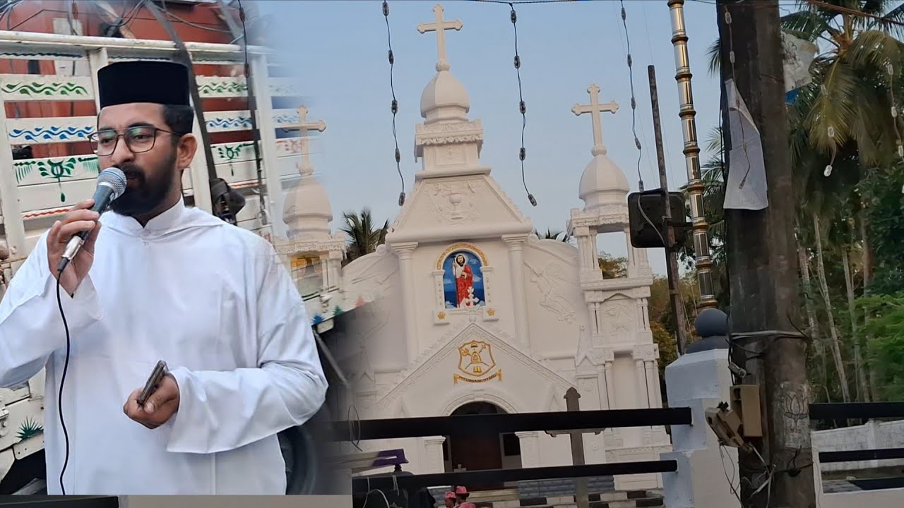 കളിയാറോഡ് നേർച്ചക്ക് പള്ളിയിലെഅച്ഛന്റെ പാട്ട് 2026 kaliyaroad nercha 