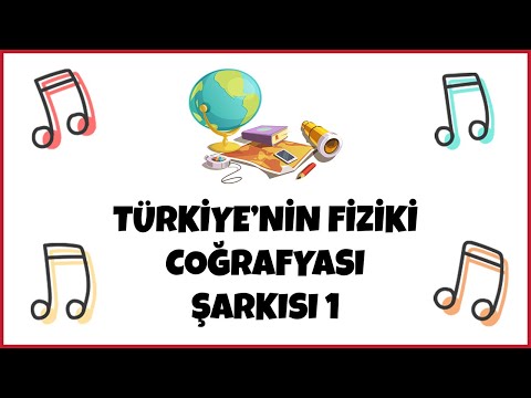 Türkiye'nin Fiziki Coğrafyası Şarkısı 1 - Umut KAYA #KPSS #YKS #TYT #COĞRAFYA