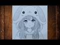 How To Draw Cute Anime Girl Step By Step Beautiful Girl Drawing Step By Step