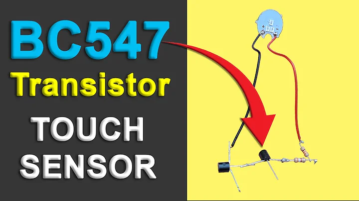 Simple Touch Sensor with bc547 transistor
