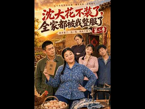 💥【一口气看完】《沈大花不装了，全家都被我整服了第二季》#短剧 #AI短剧 #逆袭 #drama #爽剧 #鲨鱼先生🦈