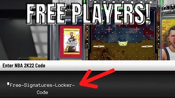 THIS IS THE BEST LOCKER CODE YET! USE THIS BEFORE IT IS TOO LATE! NBA 2k22 My Team Signature Series