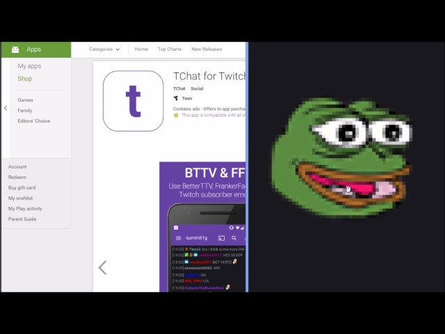 (2024 working) How to Get BTTV and FFZ Emotes on Android (App on Google Play) class=