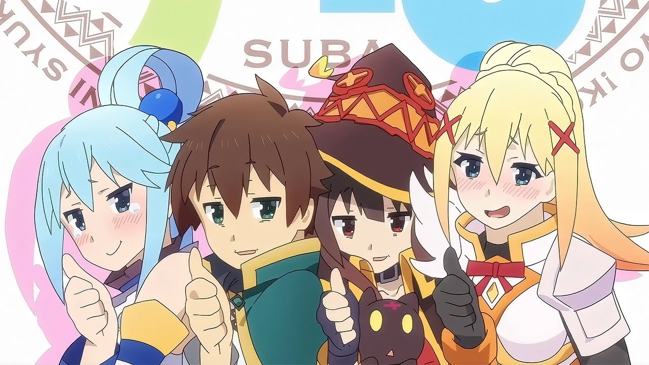 Creditless」Konosuba OP / Opening 2「UHD 60FPS」 