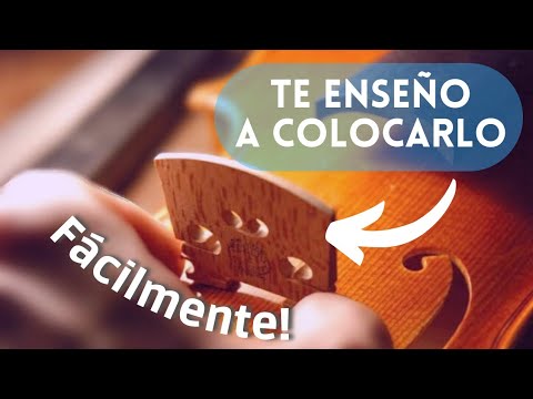 PUENTE del VIOLIN COMO COLOCARLO 🎻. CONSEJOS y TIPS para APRENDER a tocar VIOLÍN.