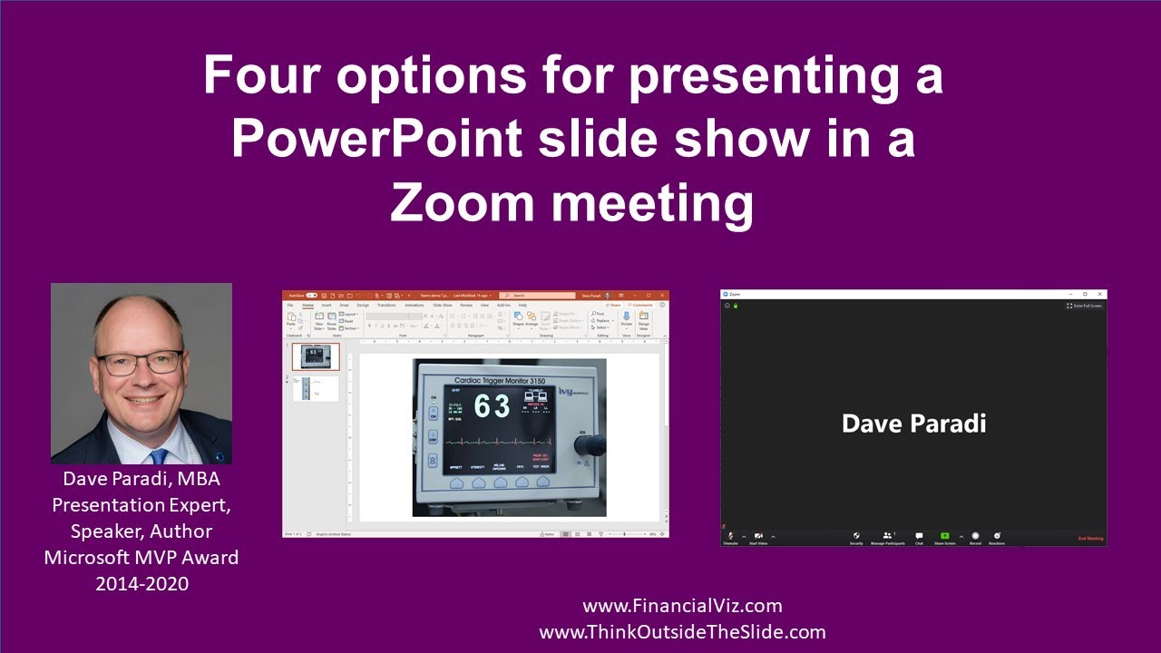 powerpoint presentations via zoom